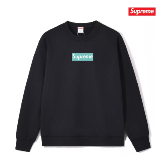 Supreme Turquoise Box Logo Crewneck